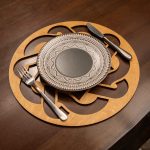 Don - Honey – Дрвен сет на подлога за маса (6 парчиња) - Image 2