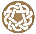 Don - Honey – Дрвен сет на подлога за маса (6 парчиња) - Image 5