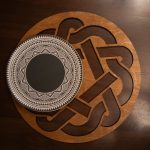 Don - Walnut – Дрвен сет на подлога за маса (6 парчиња) - Image 4