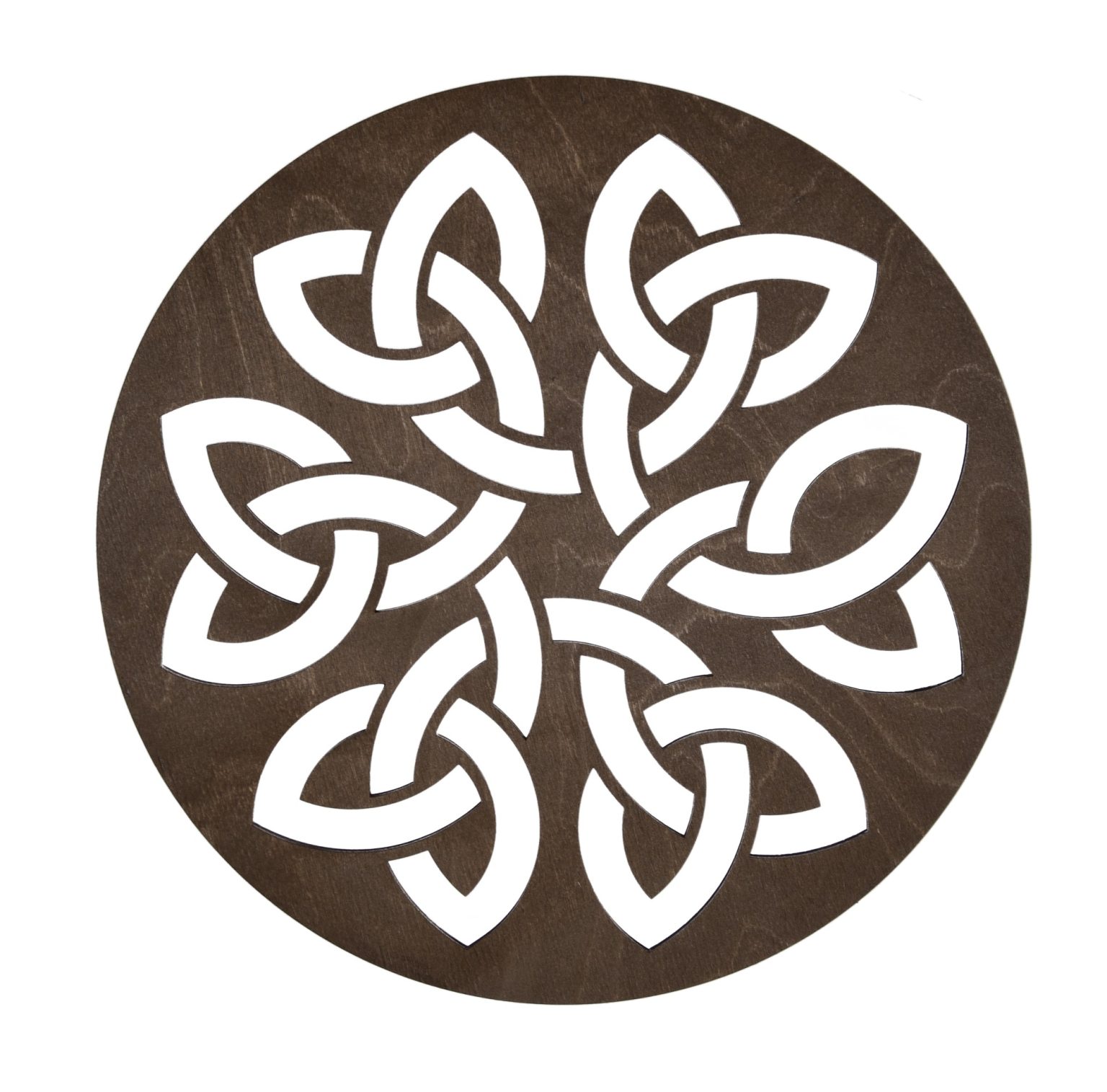 Lugh - Wenge – Дрвен сет на подлога за маса (6 парчиња) - Image 5