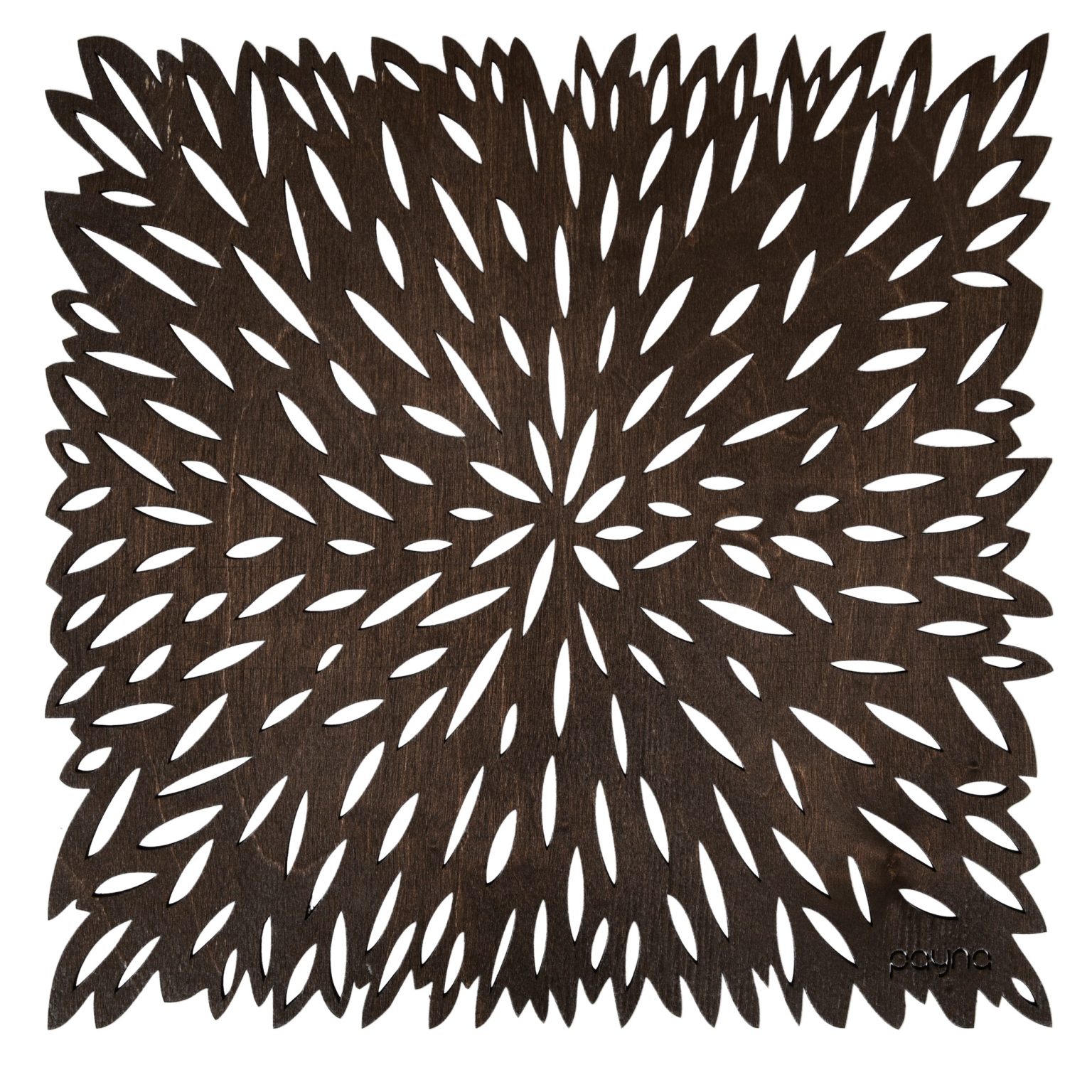 Pointy - Wenge – Дрвен сет на подлога за маса (6 парчиња) - Image 6