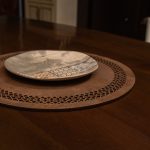 Seljuk - Wenge – Дрвен сет на подлога за маса (6 парчиња) - Image 4