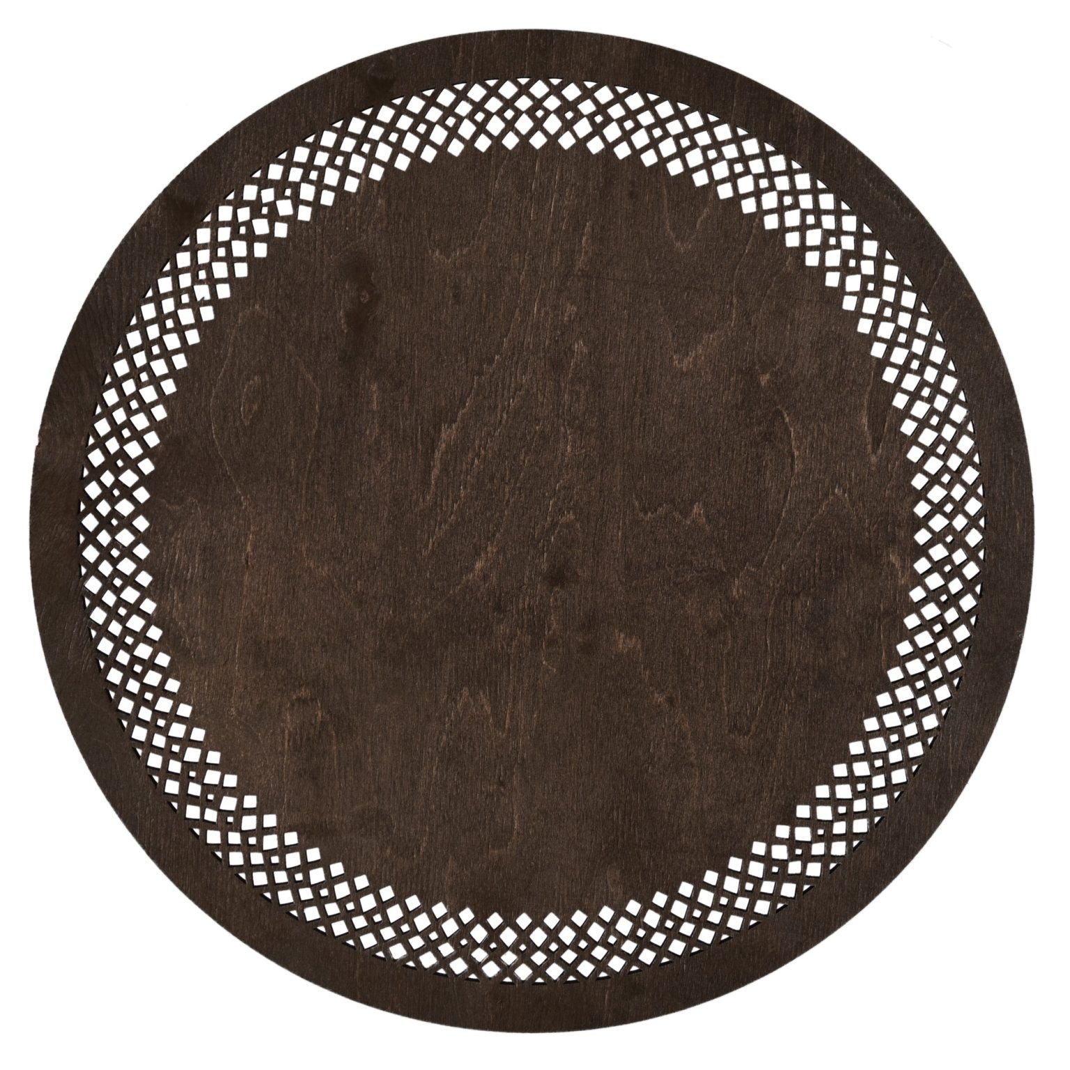 Seljuk - Wenge – Дрвен сет на подлога за маса (6 парчиња) - Image 5