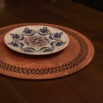 Seljuk - Rose – Дрвен сет на подлога за маса (6 парчиња) - Image 4