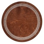 Seljuk - Rose – Дрвен сет на подлога за маса (6 парчиња) - Image 5