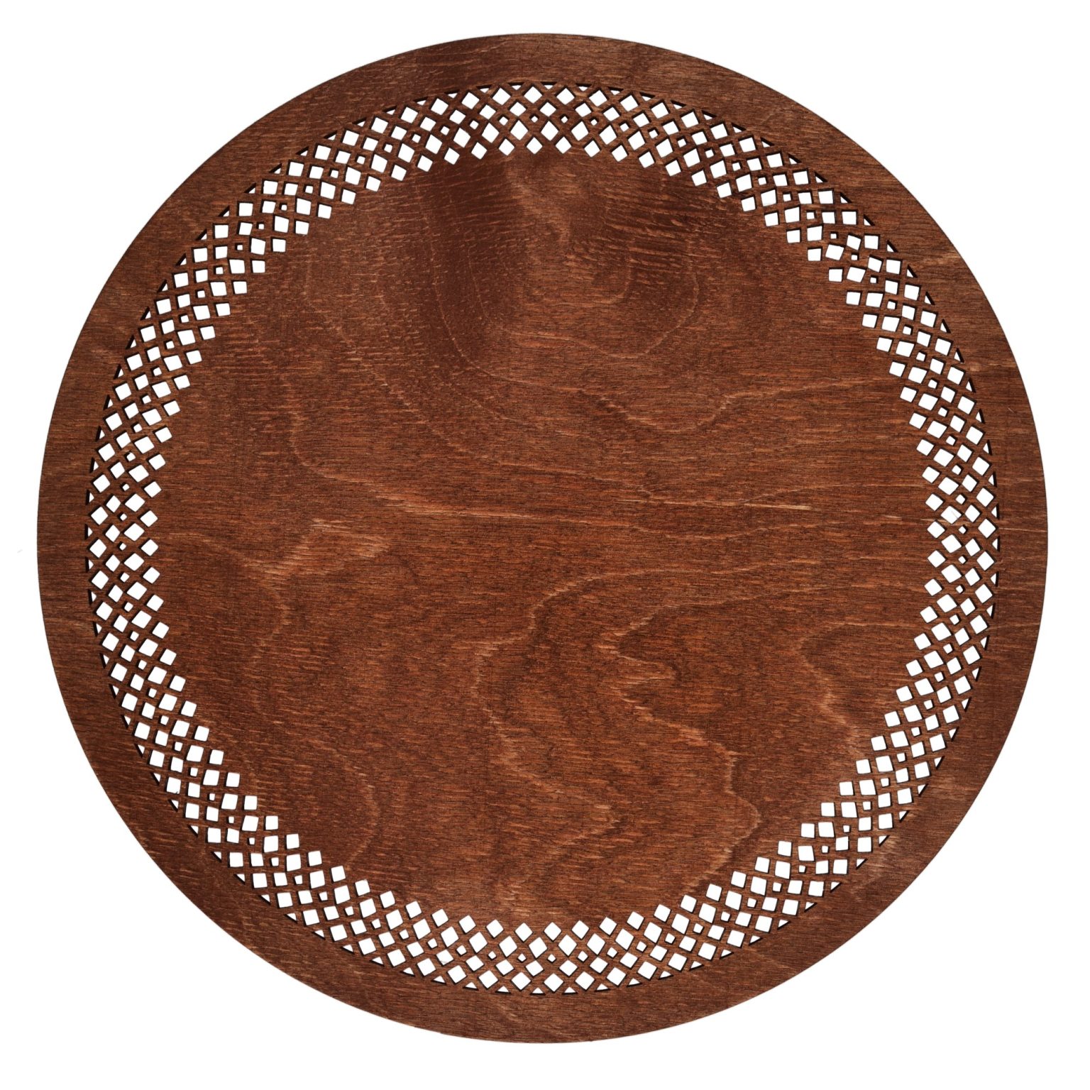 Seljuk - Rose – Дрвен сет на подлога за маса (6 парчиња) - Image 5