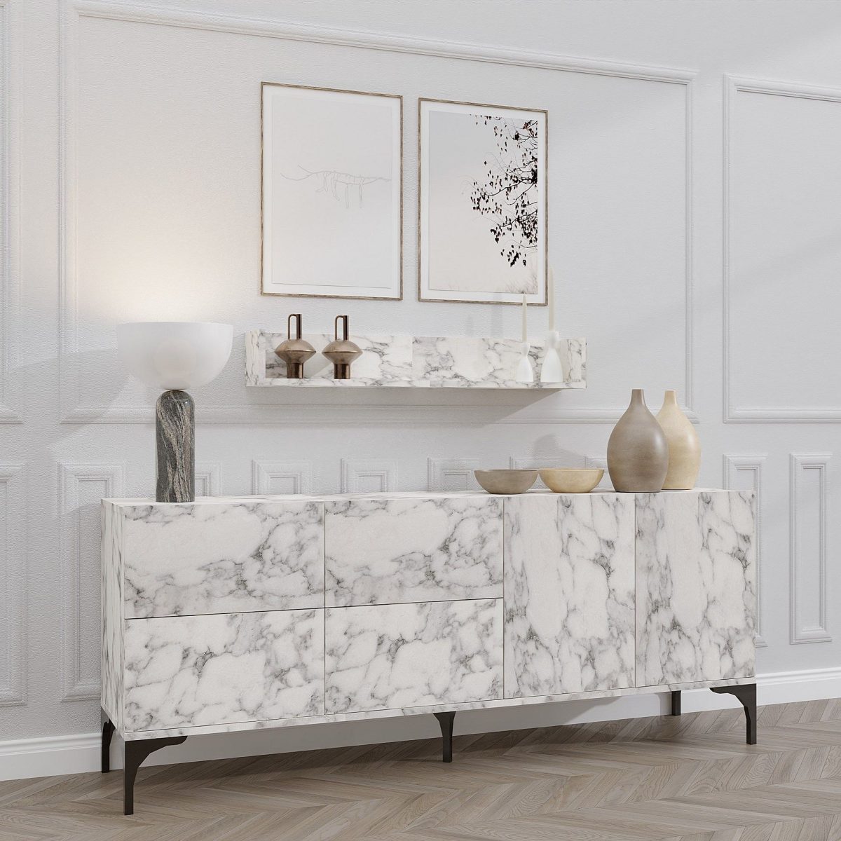 Stella - Carrara Marble – Конзола - Image 2