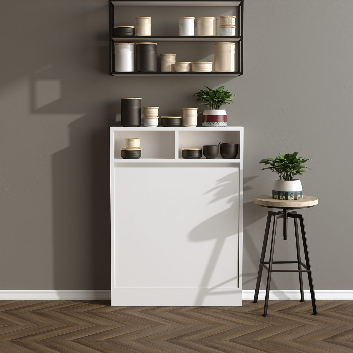 Bracked - White – Преклопна маса - Image 3