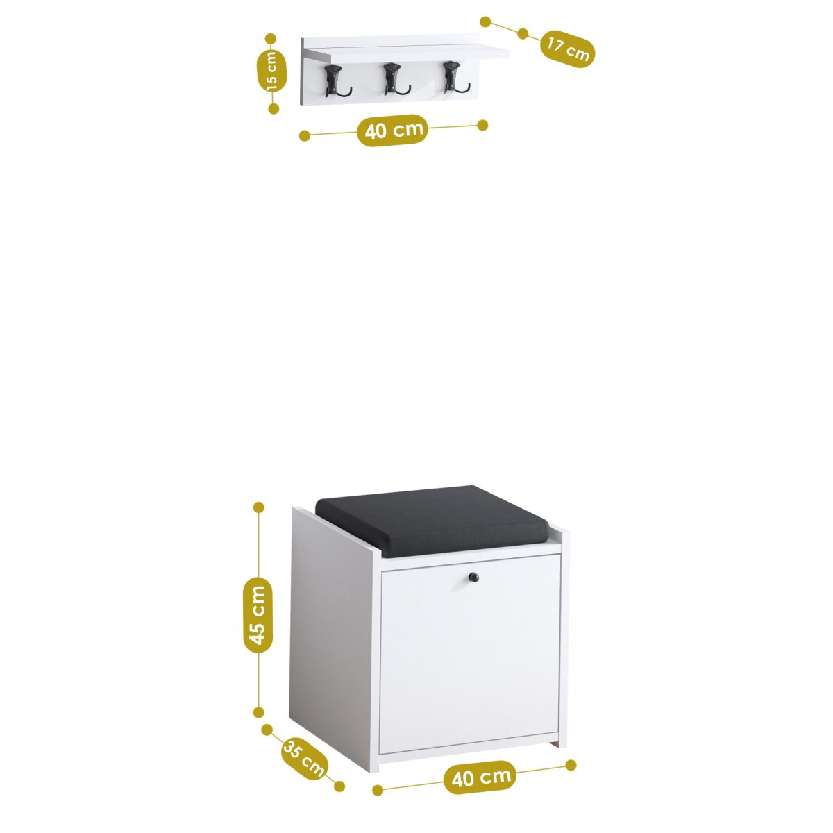 Tinky – Гардеробер за претсобје - Image 3