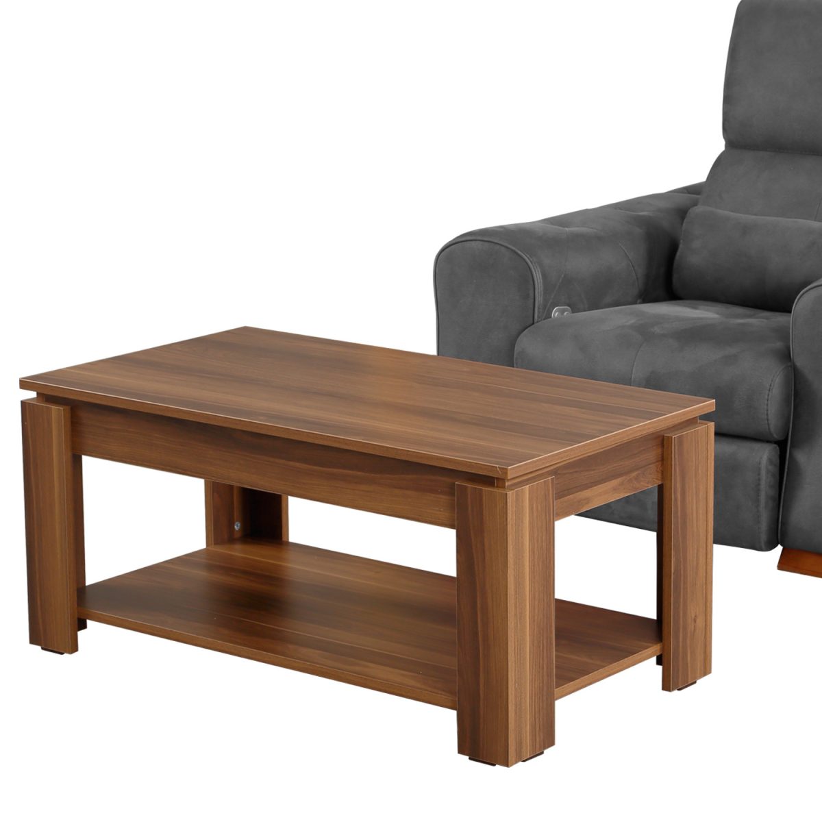 Shelf - Walnut – Маса за кафе - Image 2