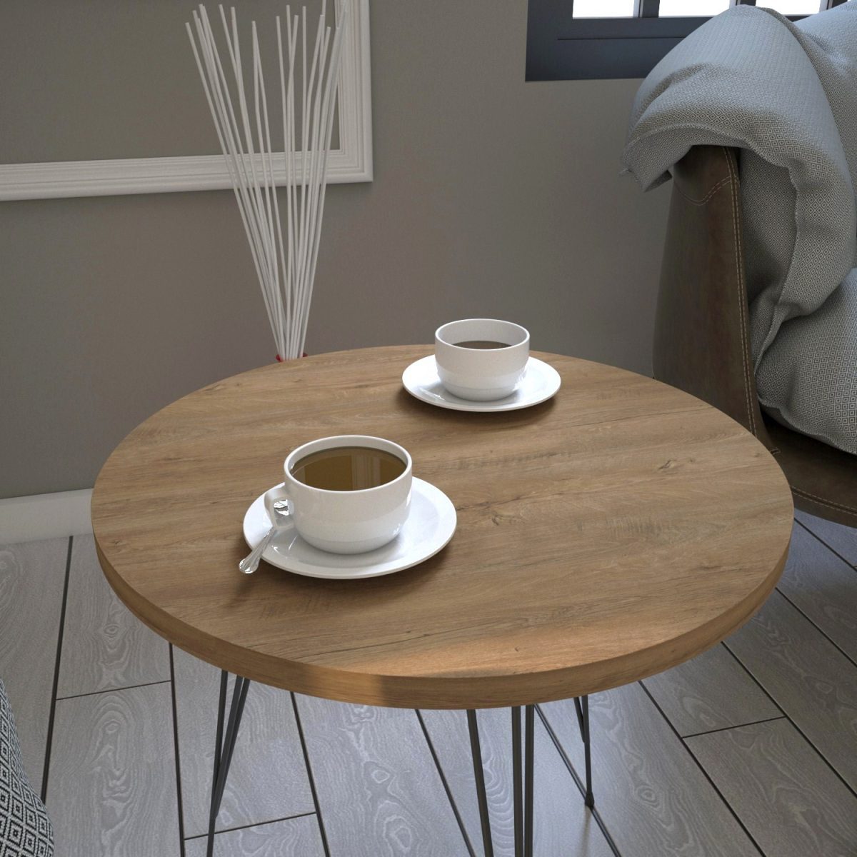 Sandalf - Caucasian Oak – Софа маси - Image 3