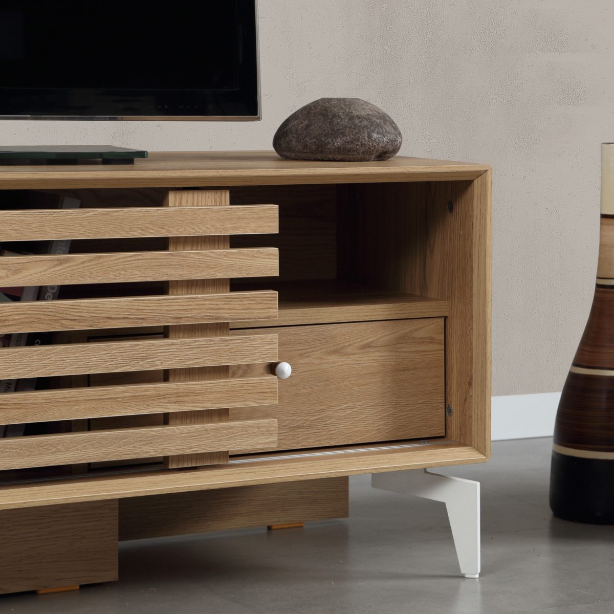 Lulu 100 - Oak – ТВ комода - Image 3