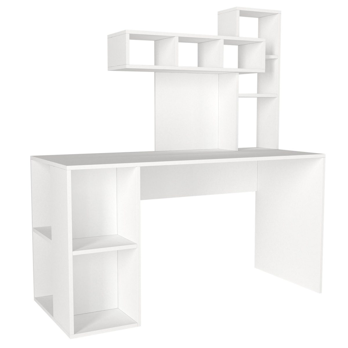 Coral - White – Канцелариско биро - Image 5