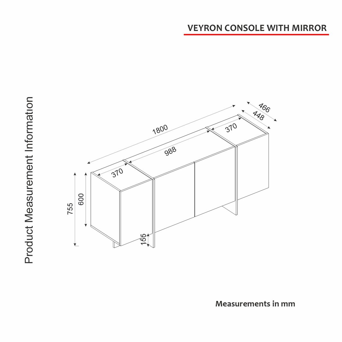 Veyron - Travertine, Sandstone – Конзола - Image 9