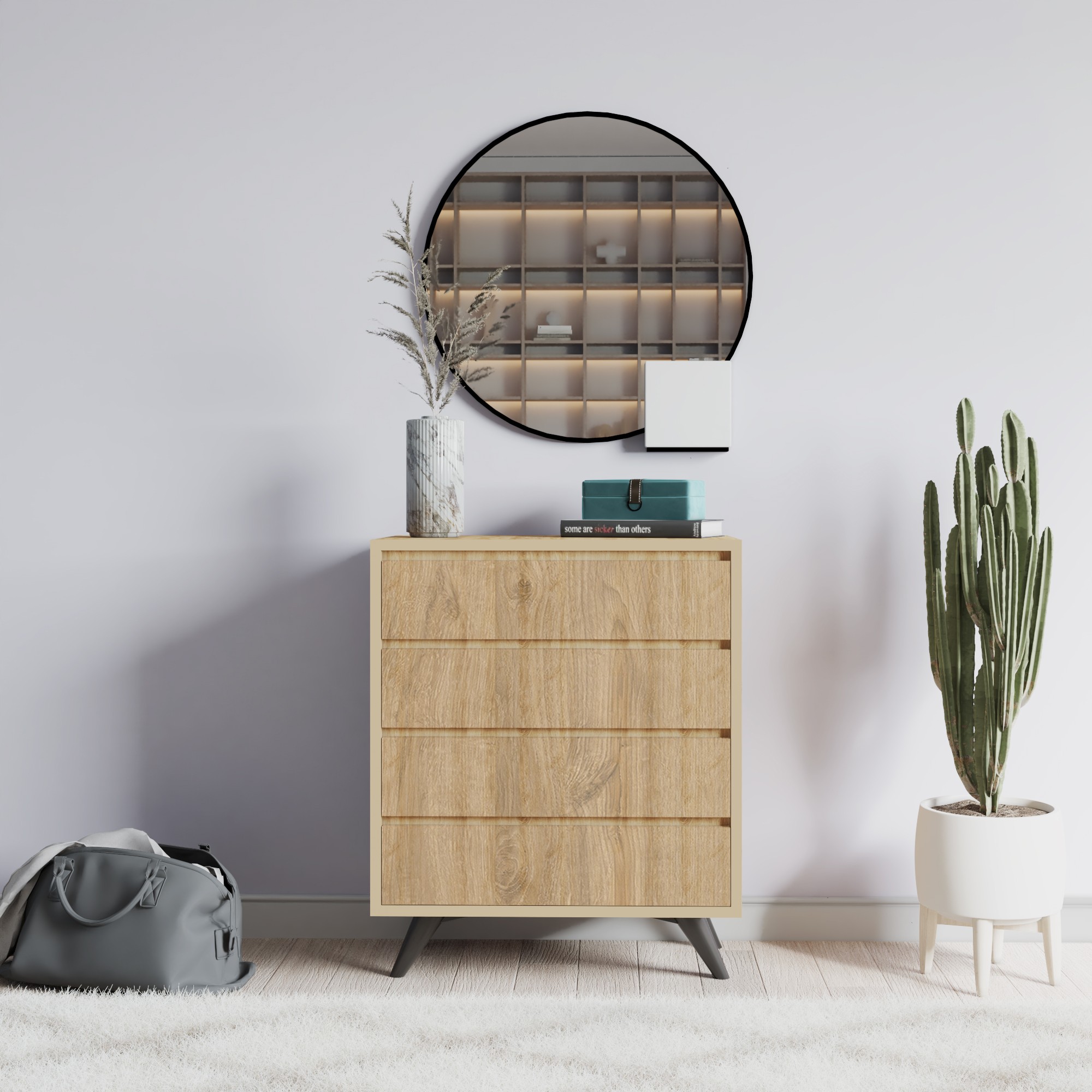 811MDD343420-201.jpg Suvera - Oak – Комода - Image 1