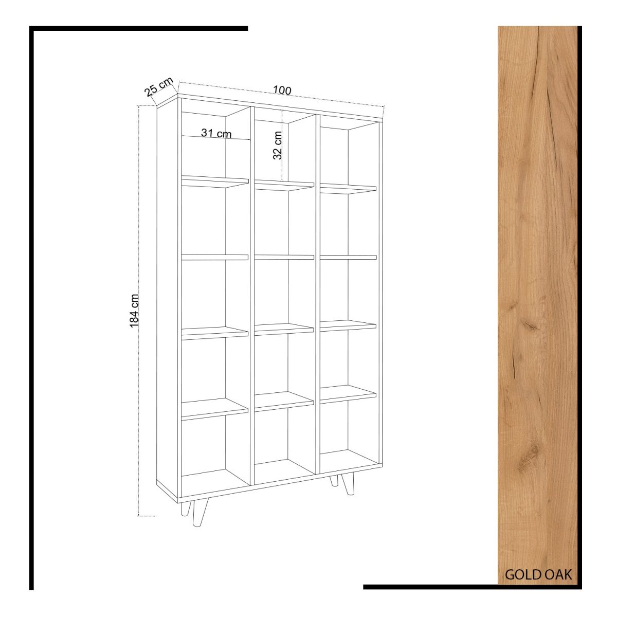 Zipa – Полица за книги - Image 4