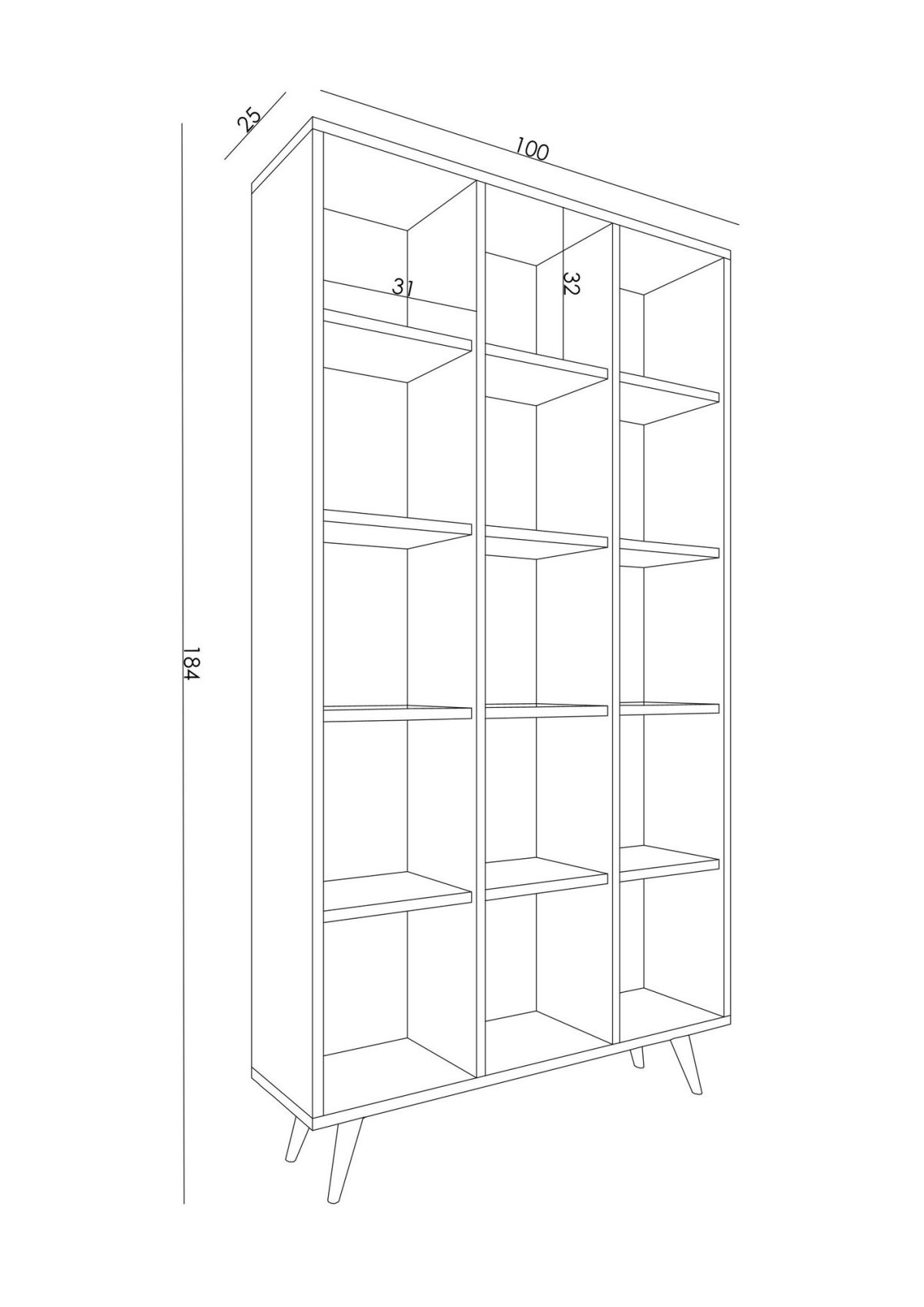 Zipa - Ephesus Marble – Полица за книги - Image 4