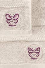 Hope - Beige – Пешкир за капење - Image 3