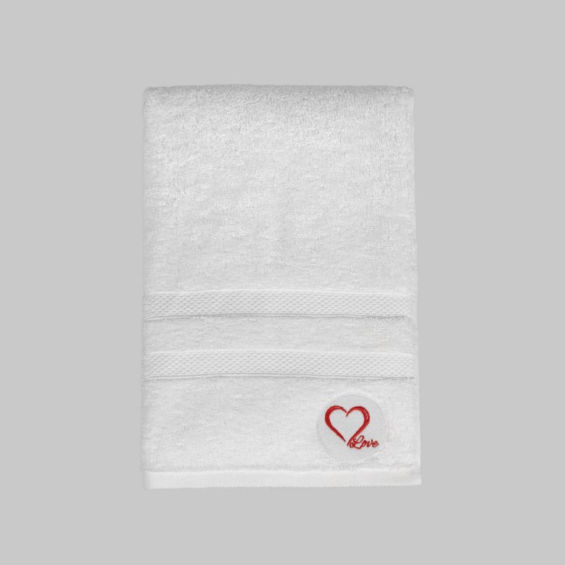 Love - White – Пешкир за капење