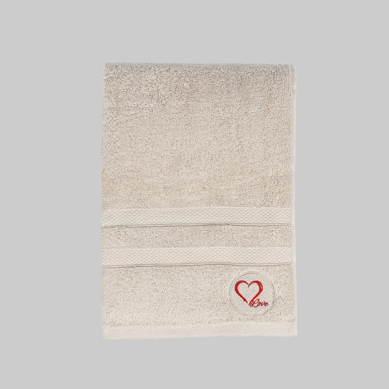 Love - Beige – Пешкир за капење