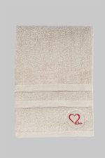 Love - Beige – Пешкир за капење - Image 2