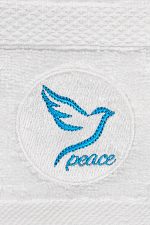 Peace - White – Крпа за раце - Image 3