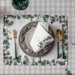 Eucalyptus – Комплет душеци за маса (4 парчиња)