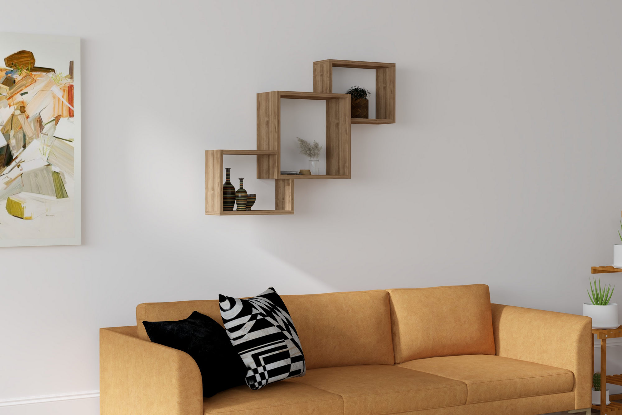 835PUQ169020-201.jpg Silver - Walnut – Ѕидна полица - Image 1