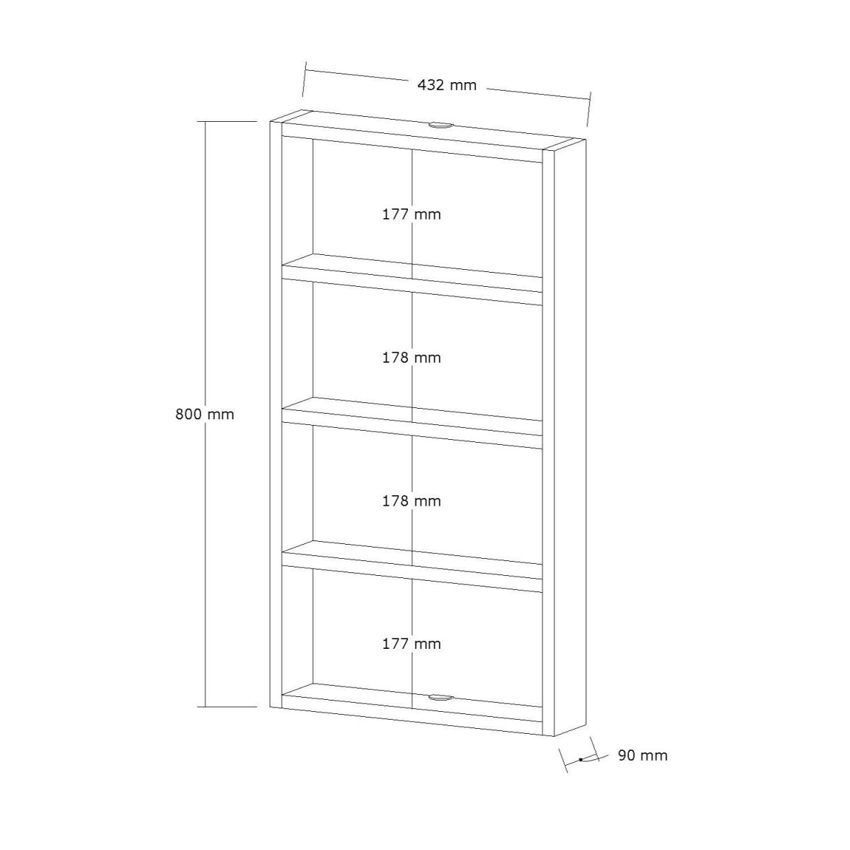 Quatro - Atlantic Pine – Ѕидна полица - Image 5