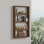 Quatro - Walnut – Ѕидна полица