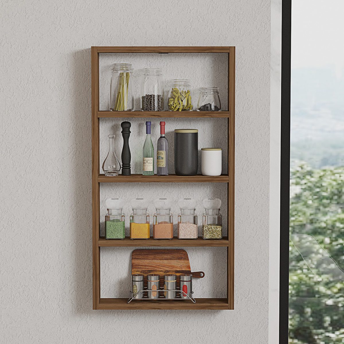 Quatro - Walnut – Ѕидна полица - Image 2