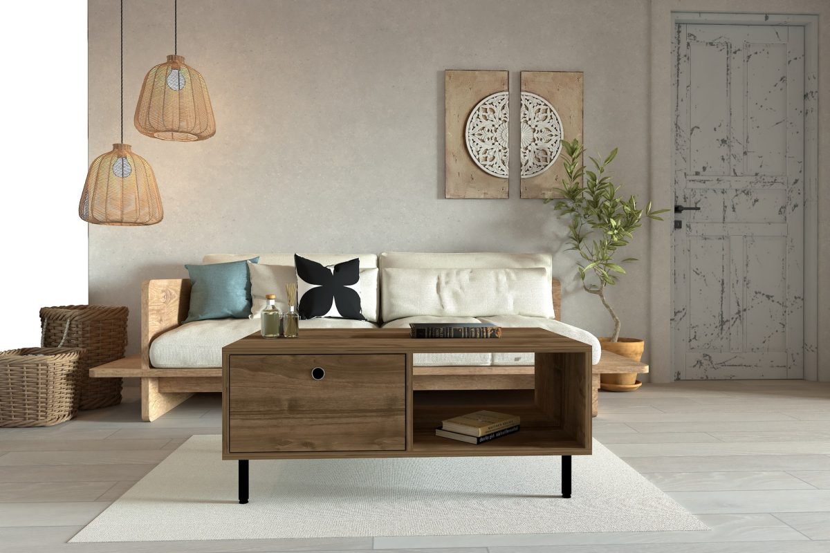 Nando - Walnut – Маса за кафе - Image 2