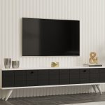 Alberi - Anthracite, White – ТВ комода