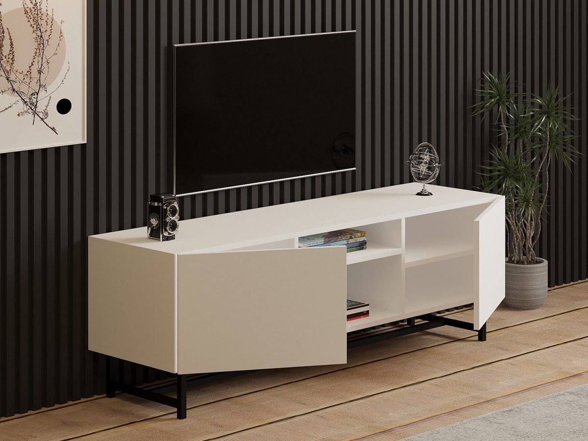 Tugi - White – ТВ комода - Image 3