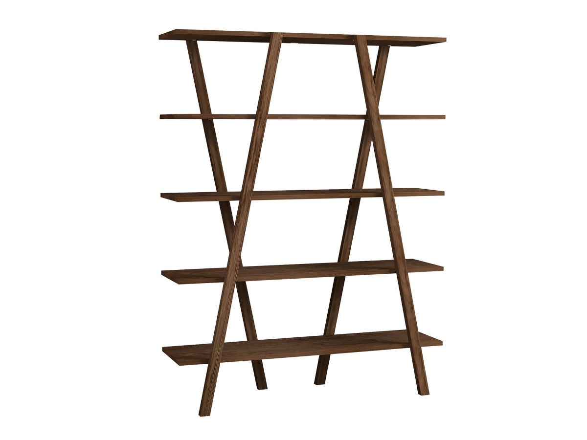 Perla - Walnut – Полица за книги - Image 3