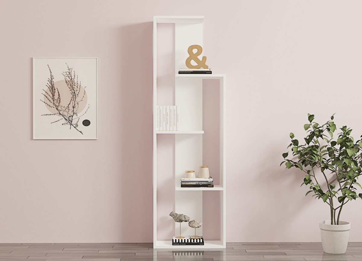 Wand - White – Полица за книги - Image 2