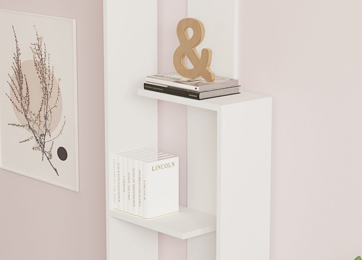 Wand - White – Полица за книги - Image 3