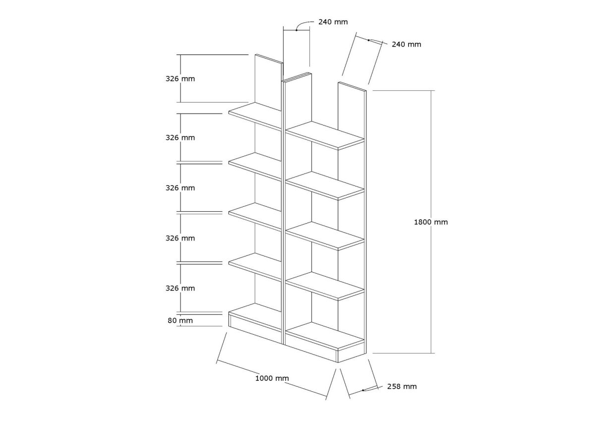 İkiz – Полица за книги - Image 5