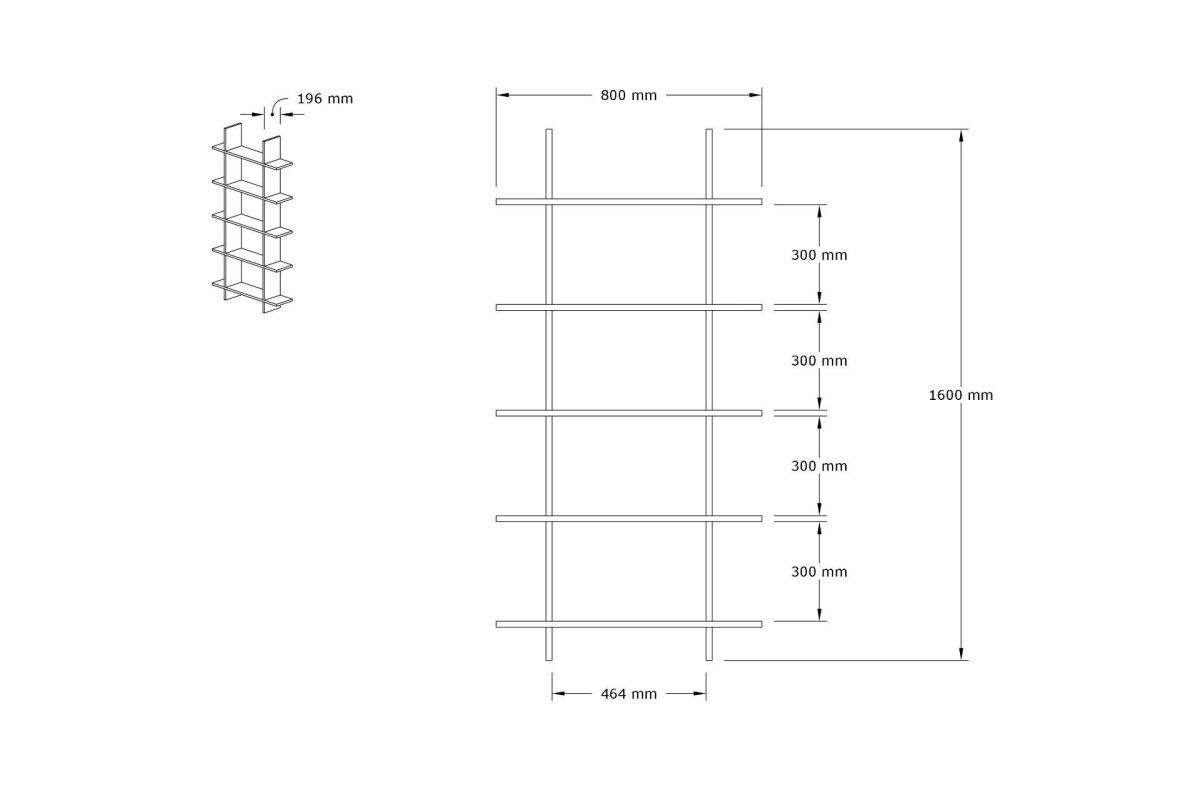 Lina – Полица за книги - Image 4
