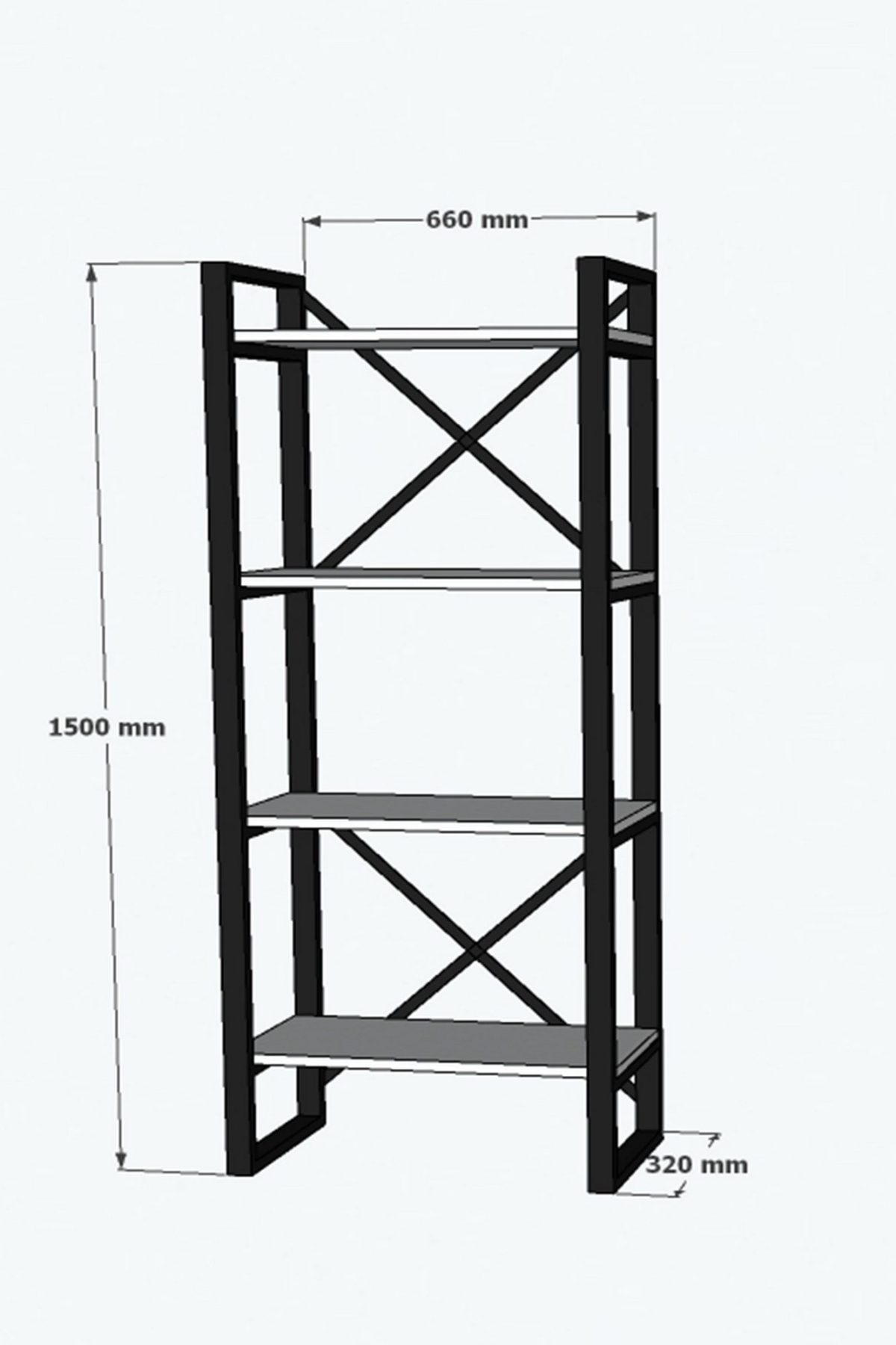 Alaro Modern – Полица за книги - Image 4