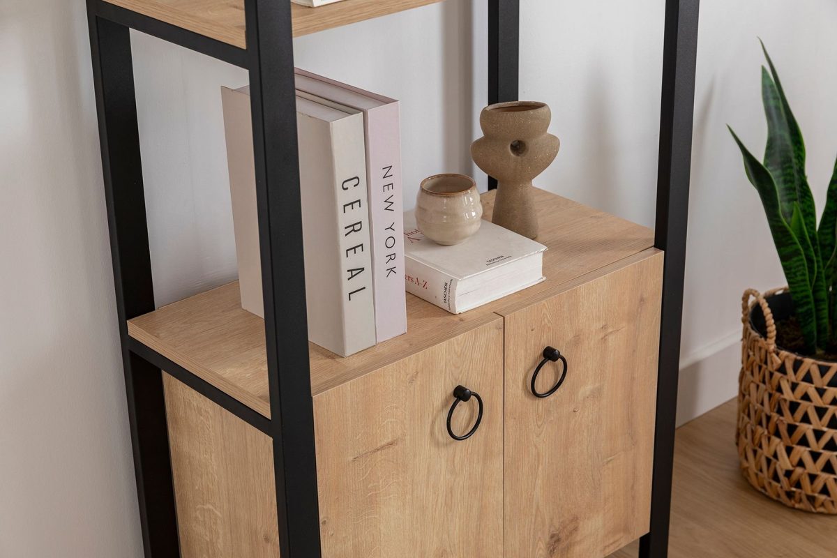 Milano - Sapphire, Black – Полица за книги - Image 4