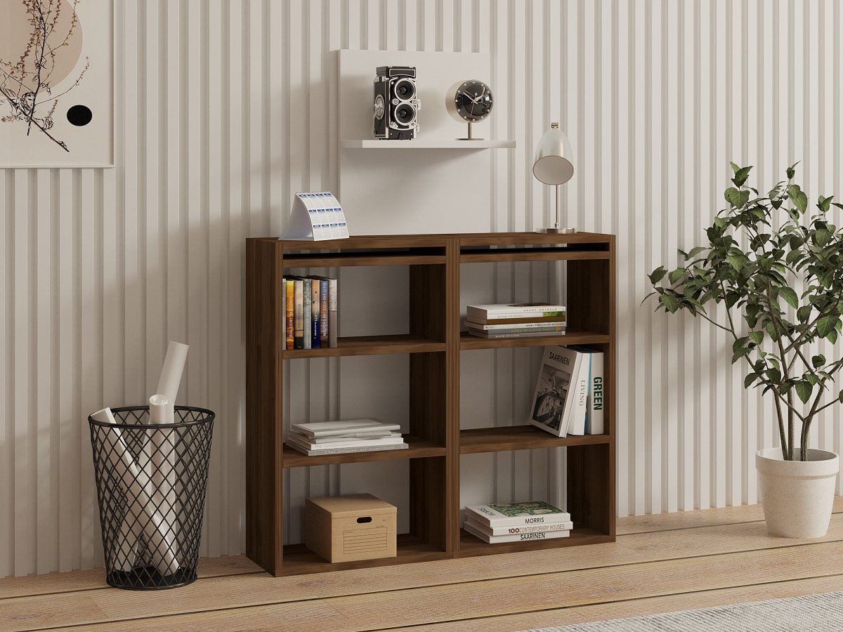 Handy - Walnut, White – Канцелариско биро - Image 4