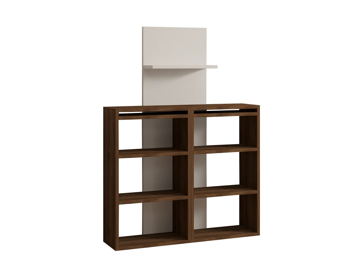 Handy - Walnut, White – Канцелариско биро - Image 7