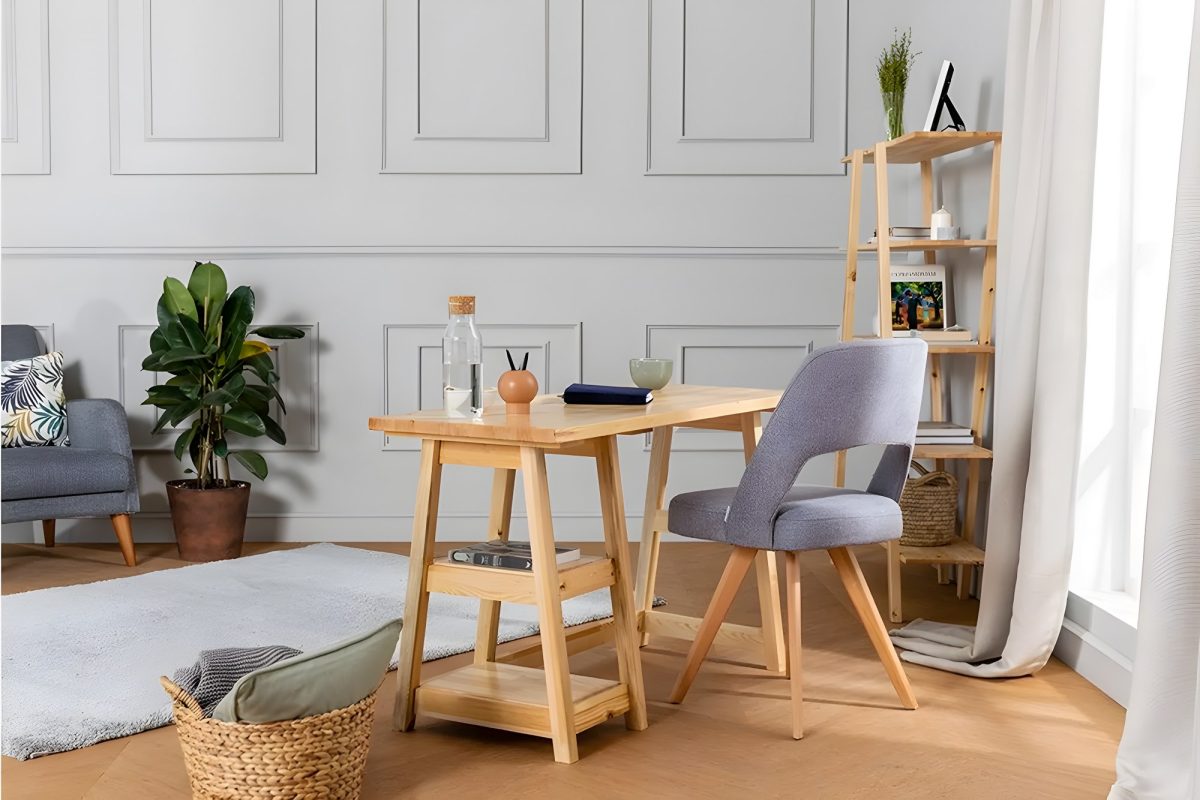 Perla - Birch – Канцелариско биро - Image 3