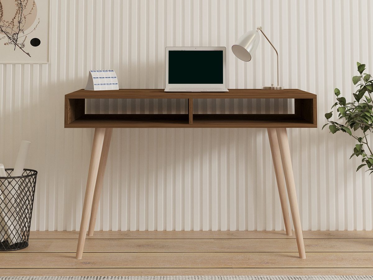 Novo - Walnut – Канцелариско биро - Image 2