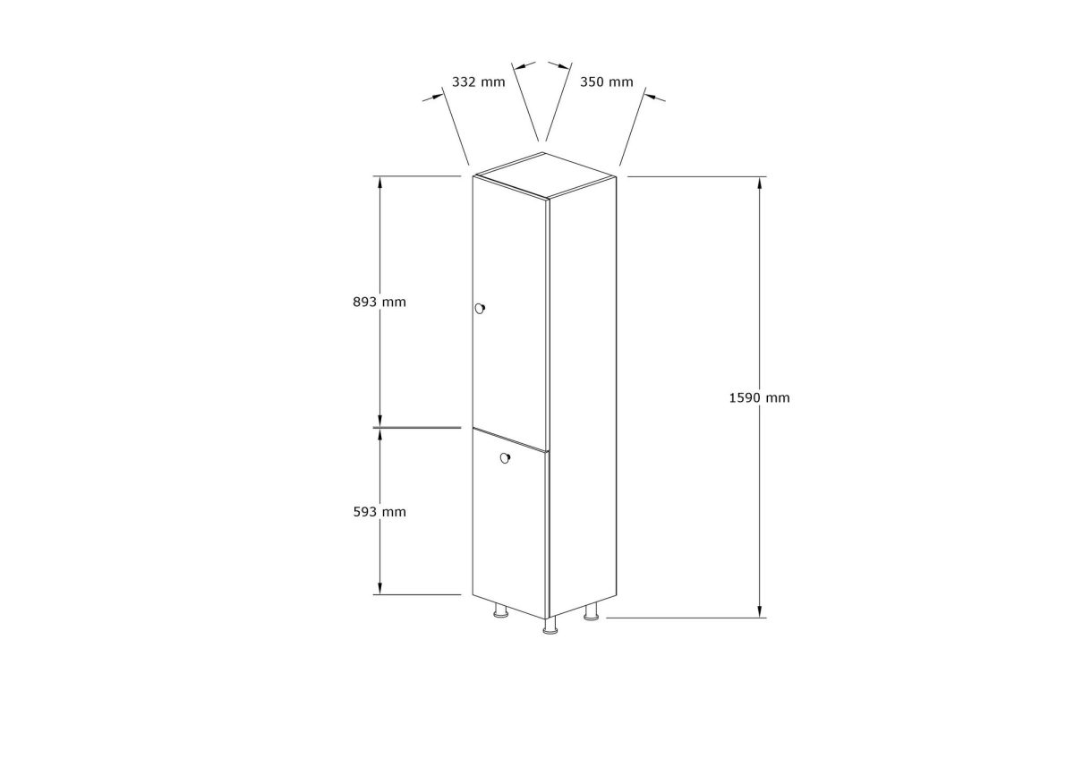 Lipa - Walnut – Кабинет за бања - Image 4