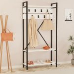 Alfa - White – Гардеробер за претсобје