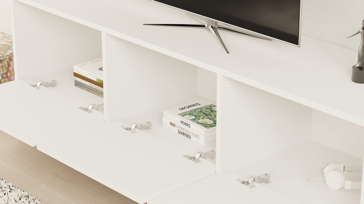 Melody - White – ТВ комода - Image 2