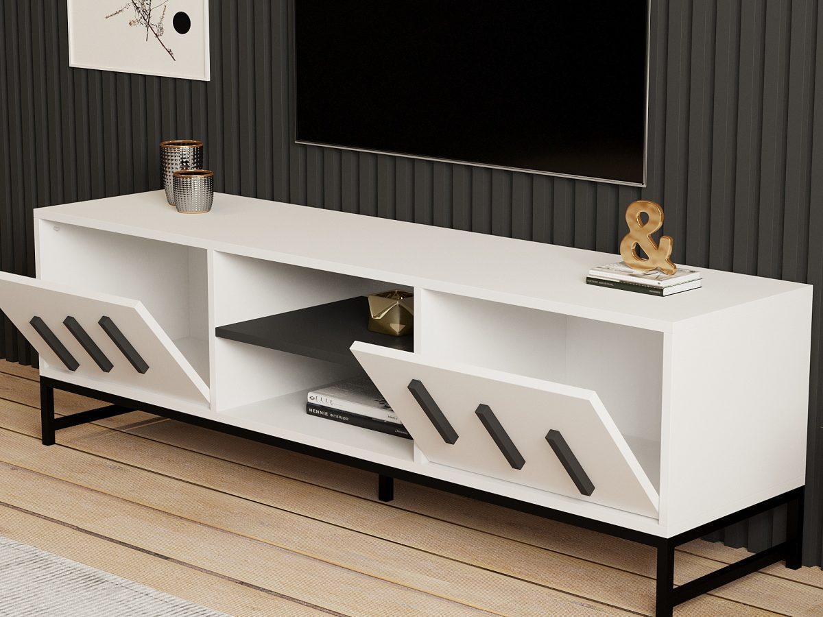 Shape - White – ТВ комода - Image 3