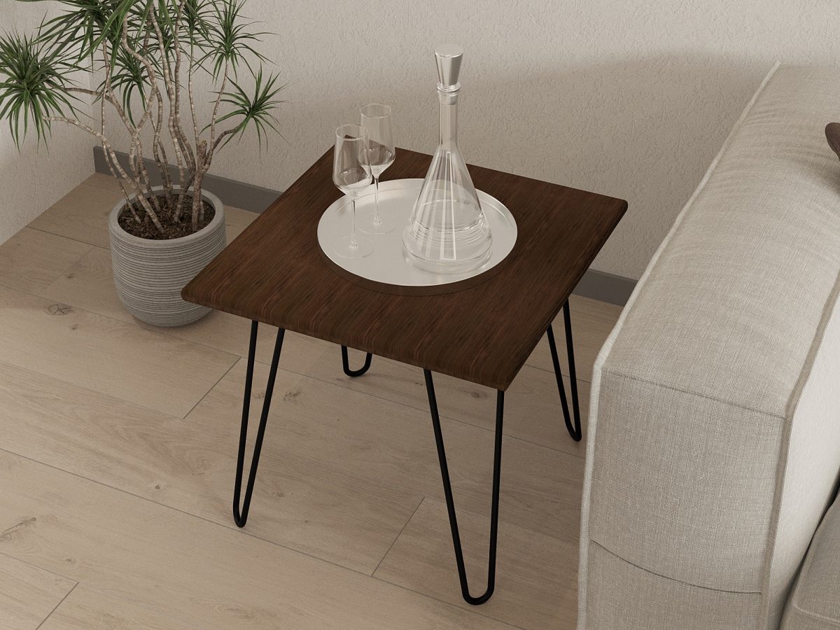 Mahic - Walnut – Маса за кафе - Image 2